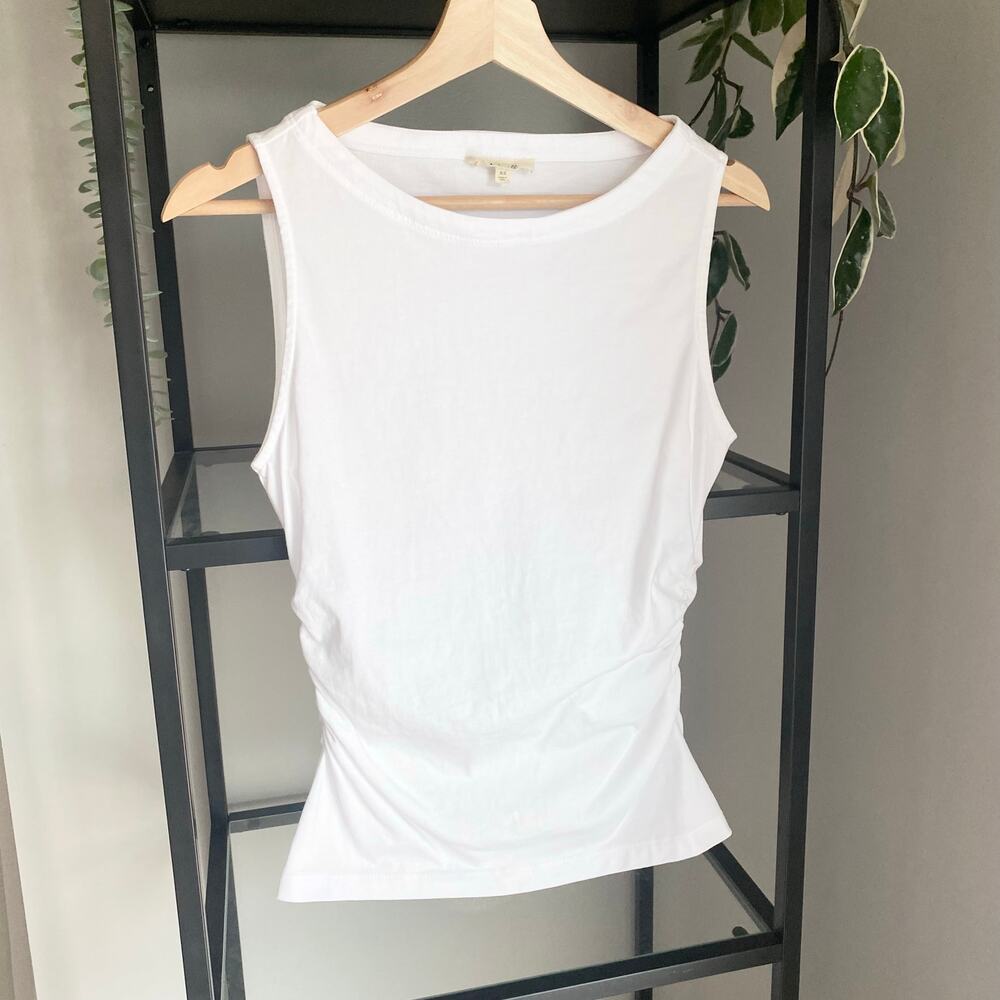 Madewell Side Cinch Boatneck Tank